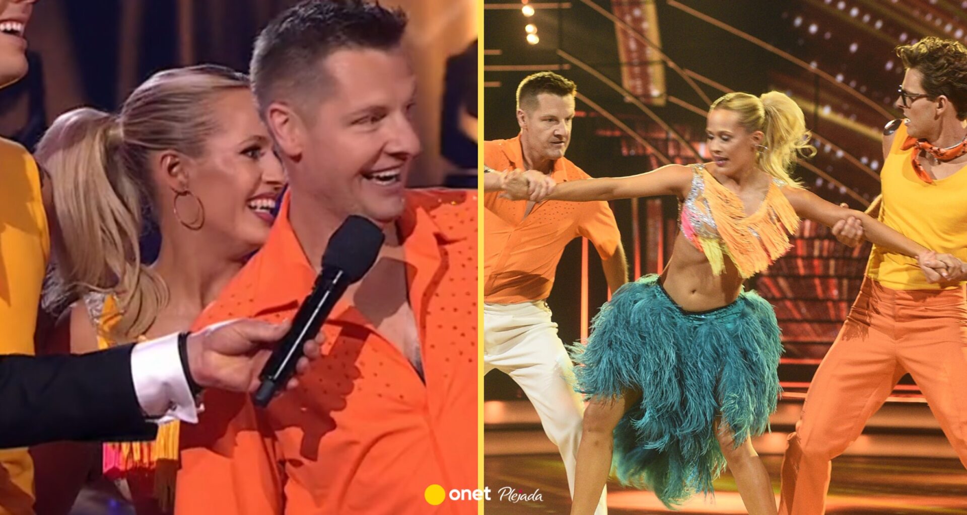 Rafał Mroczek powrócił na parkiet "Tańca z gwiazdami". Niespodziewanie wywołał swoją żonę