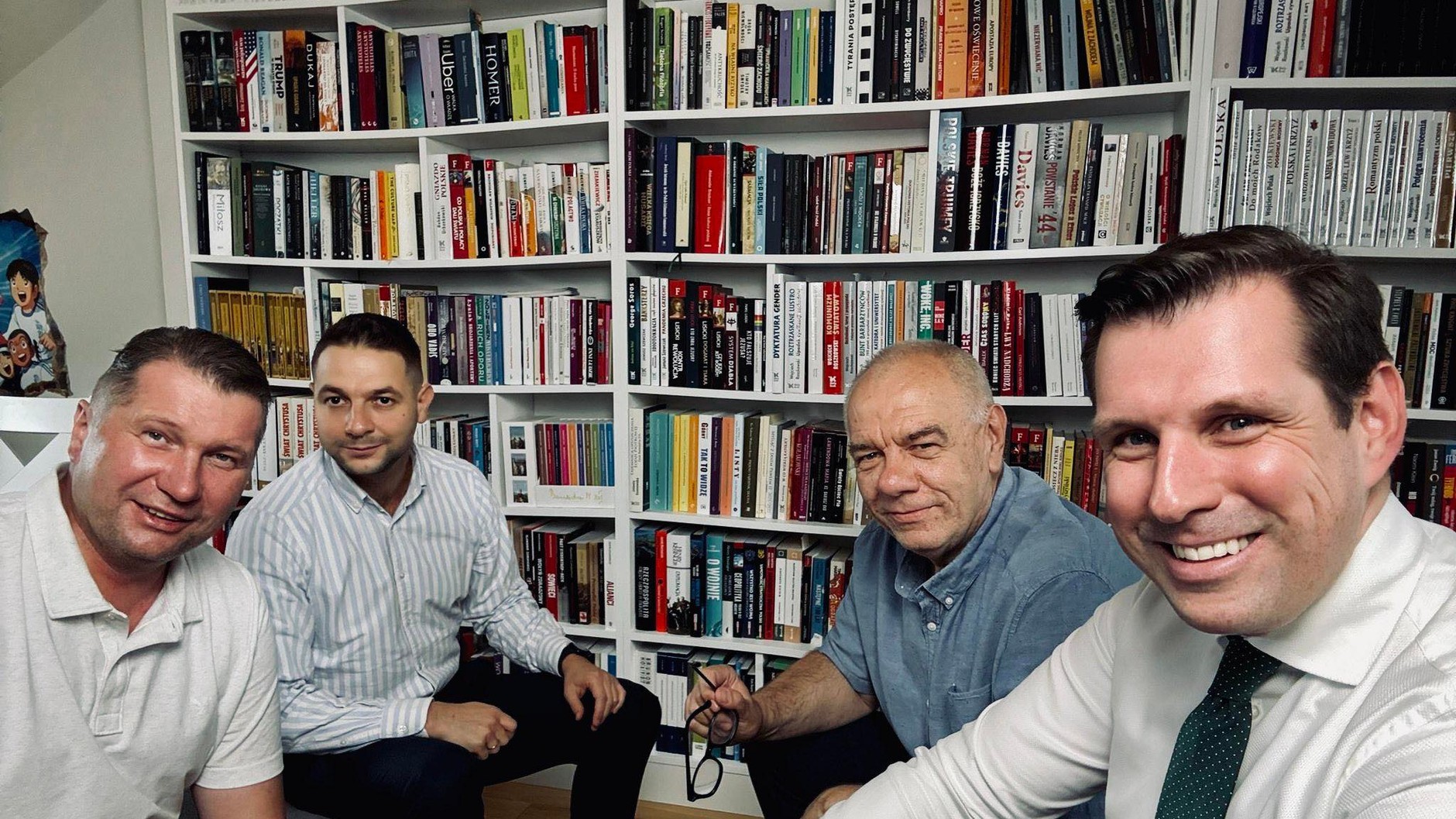 Przemysław Czarnek, Patryk Jaki, Jacek Sasin i Tomasz Bocheński