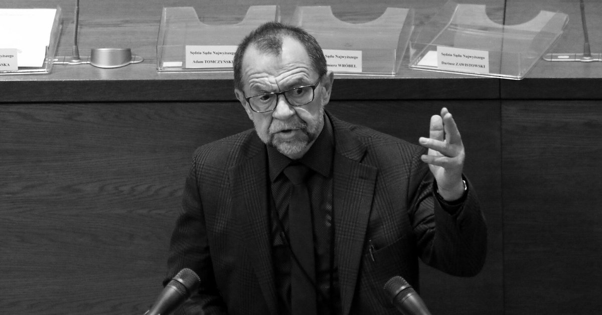 Nie żyje prof. Krzysztof Rączka. "Odszedł wybitny prawnik" - Onet