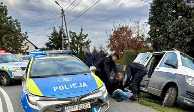 Policyjny pościg za dwoma Czechami na Śląsku. Mundurowi zatrzymali złodziei - Onet