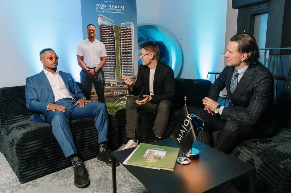 Patrice Evra jest ambasadorem firmy Major Developments