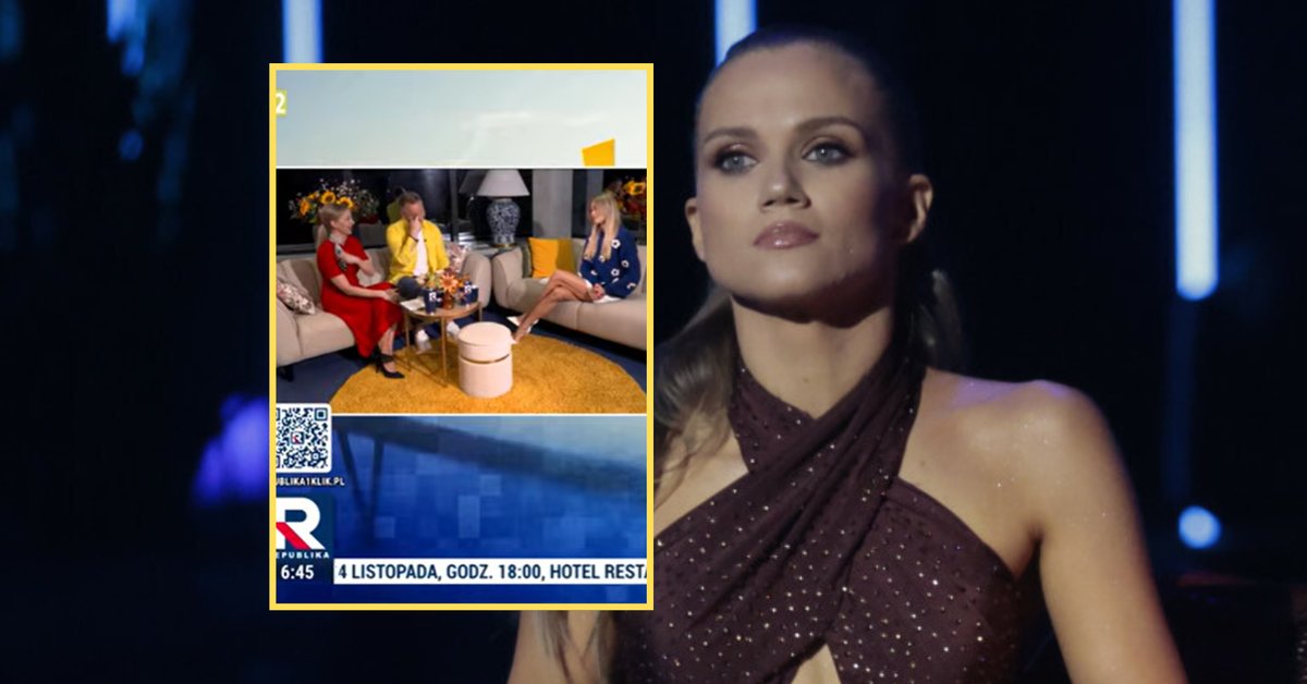 Agnieszka Kaczorowska obiektem żartów w TV Republika. Wyśmiał ją Robert Patyra