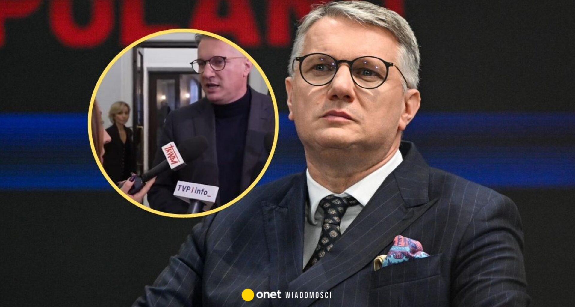 Poseł został zapytany o brak krytyki Rosji. Ostro odpowiedział dziennikarce