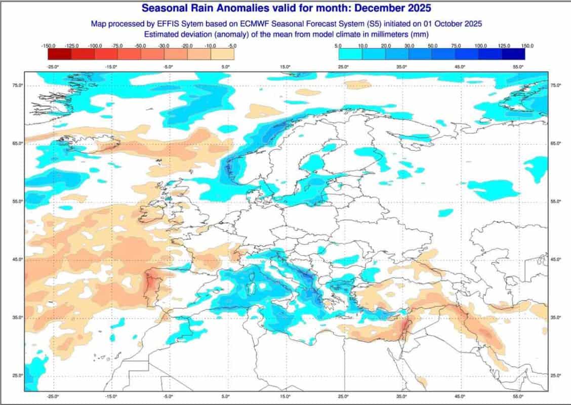 pogoda długoterminowa sygnalizuje wyraźny trend według ECMWF