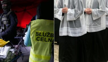 Wólka Kosowska, 30.01.2008. Funkcjonariusze Nadwiślańskiego Oddziału Straży Granicznej zatrzymali dwudziestu jeden obcokrajowców podczas kontroli legalności pobytu