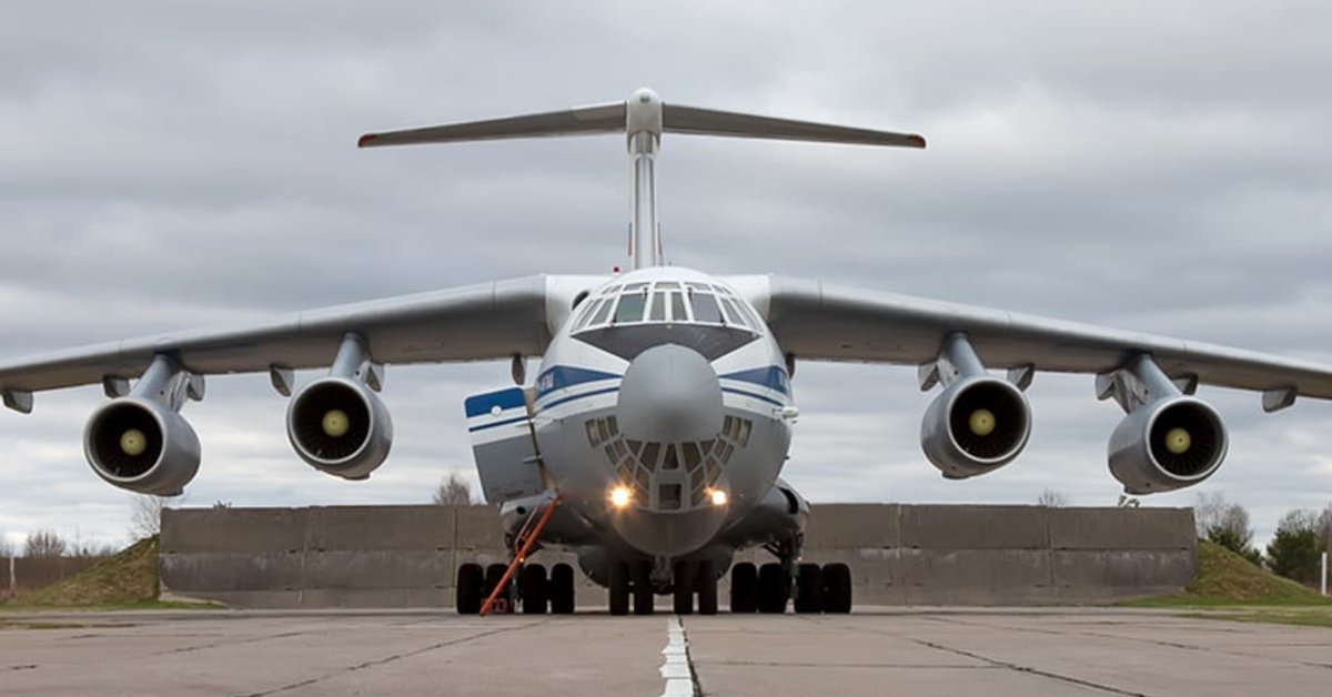 Samolot transportowy Iljuszyn Ił-76 to wciąż popularna maszyna w krajach afrykańskich i Bliskiego Wschodu.