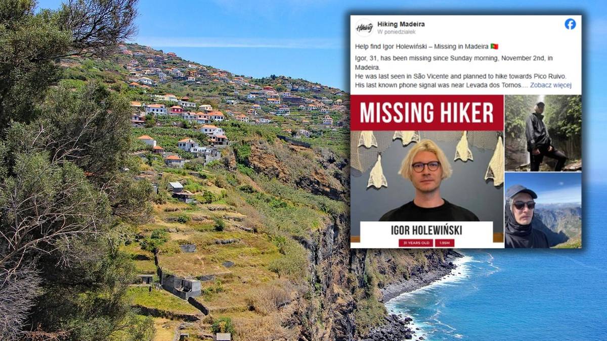 Szukają zaginionego Polaka. Wielka akcja na Maderze
