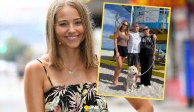 Rodzice odwiedzili Agatę Rubik na Florydzie. Internauci zaskoczeni podobieństwem