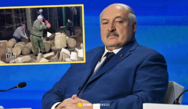 Nagranie z Łukaszenką hitem sieci. Pokazał się z siekierą w rękach [WIDEO]