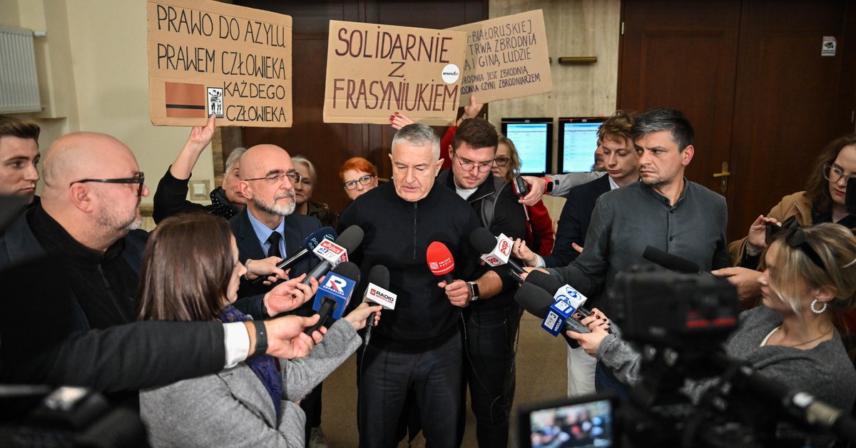 Władysław Frasyniuk zabrał głos po wyroku. "Mój proces powinien być jawny"