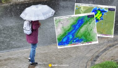 Pas deszczowej pogody tworzy się nad Polską. Tu popada najmocniej