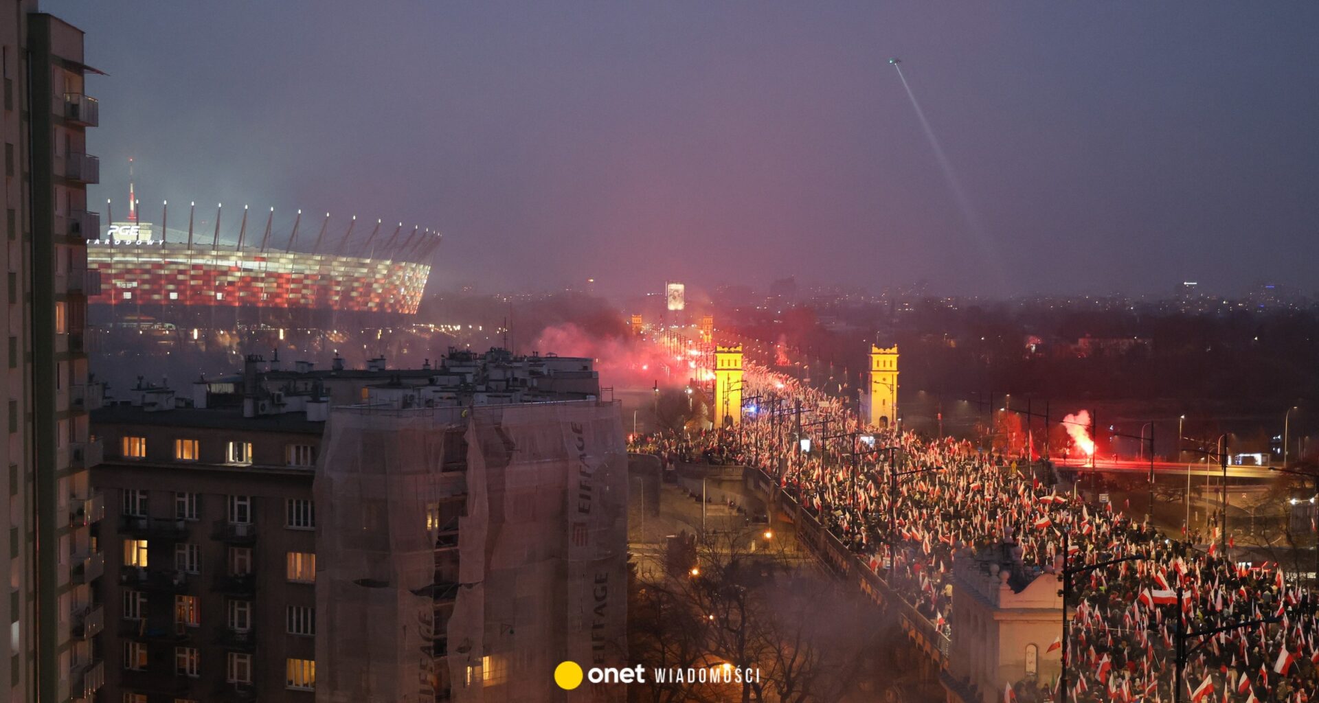 Narodowe Święto Niepodległości. Duże utrudnienia dla mieszkańców Warszawy