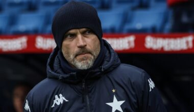 Radość zawodników Wisły po golu Angela Rodado z karnego podyktowanego za faul na Wiktorze Biedrzyckim (z prawej)