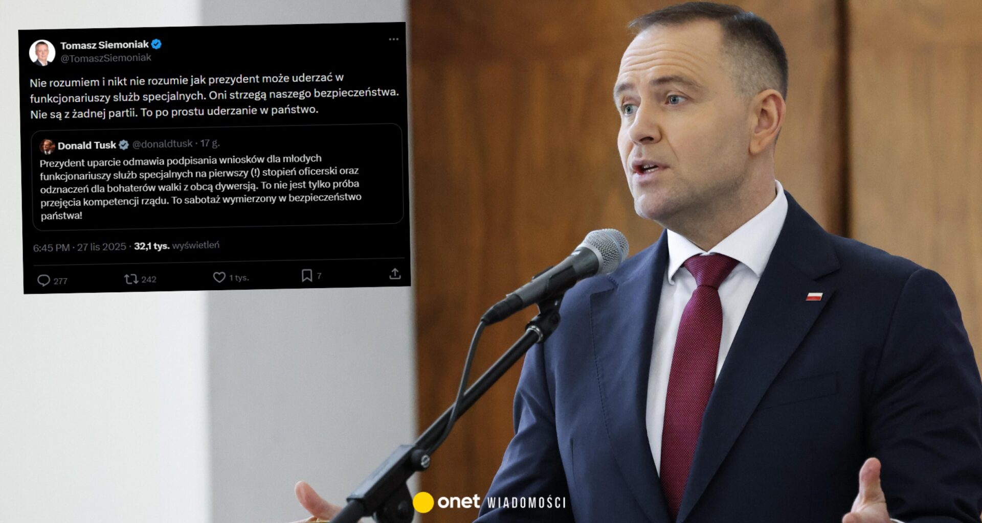 Burza po decyzji Karola Nawrockiego. "To po prostu uderzanie w państwo"