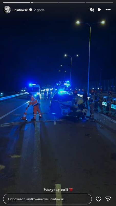 Sławek Uniatowski na Instagramie