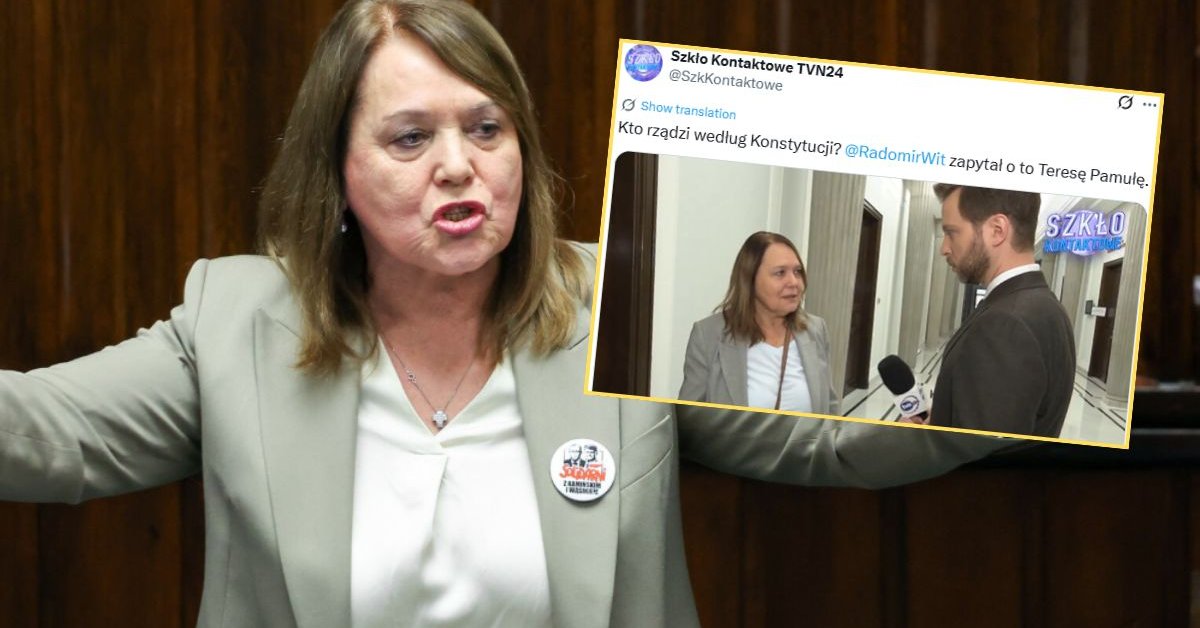 Radomir Wit spytał posłankę PiS o konstytucję. Zaskakująca odpowiedź
