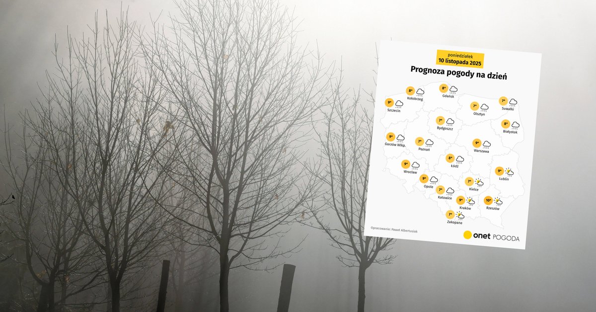 Dziś przejaśniać może się tylko na południowym wschodzie