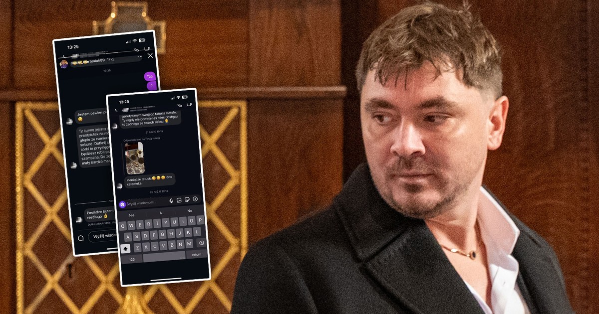 Daniel Martyniuk odpowiedział hejterowi. "To groźby karalne"