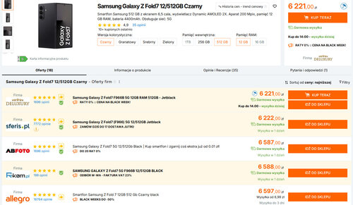 Samsung Galaxy Z Fold7