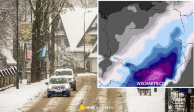 Śnieżyca wkrótce wtargnie do Polski. Może spaść nawet 30 cm śniegu. Znamy datę