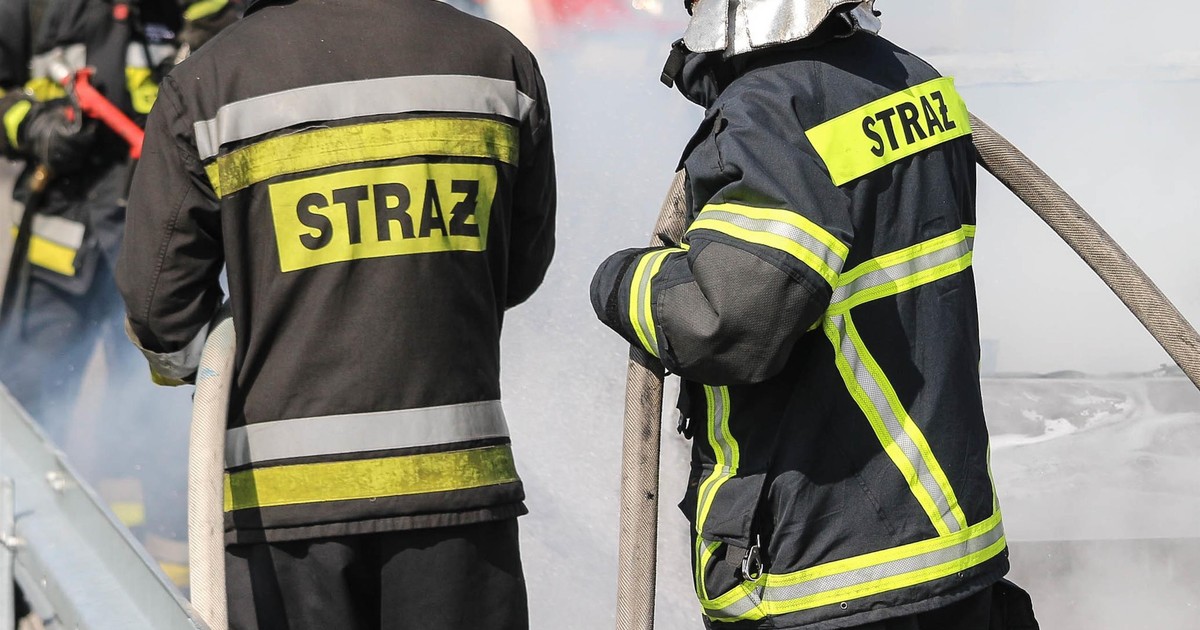 pożar domu na Podlasiu. Babcia i wnuczek zginęli w tragedii