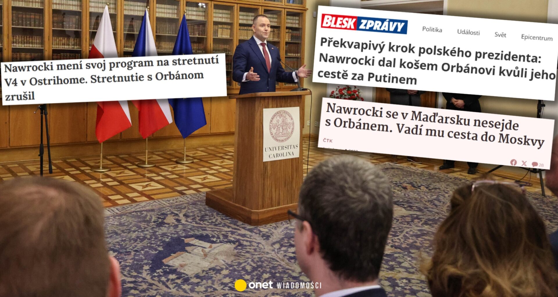 U sąsiadów Polski głośno o decyzji Karola Nawrockiego. "Dał kosza Orbanowi"