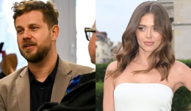 Antoni Królikowski i Joanna Opozda na rozprawie rozwodowej. W sądzie pojawiła się policja