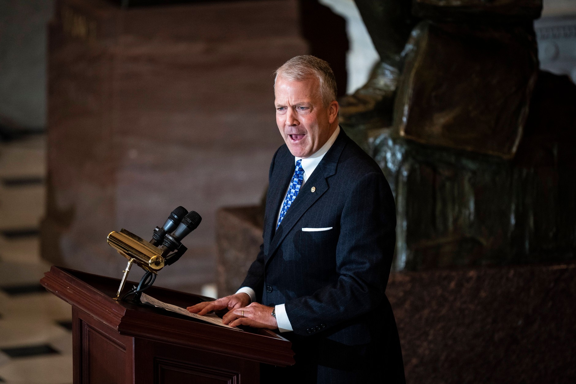 Senator Dan Sullivan. Waszyngton, USA, 29 marca 2022 r.