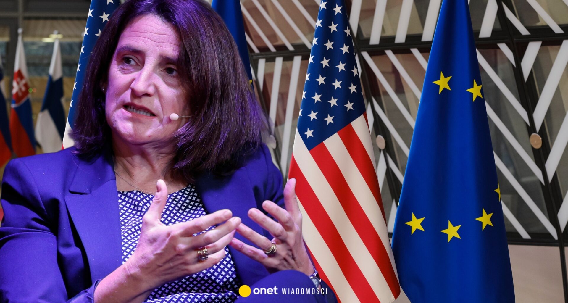 Człowiek Trumpa wyprowadził unijną szychę z równowagi. "To szantaż"