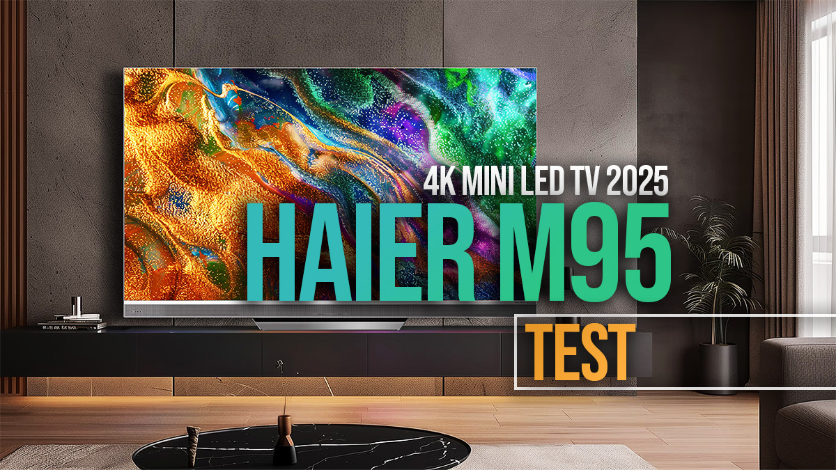 [TEST] Flagowy TV Haier M95 (2025): Mini LED, 144Hz i luksus. Nowość w Polsce!