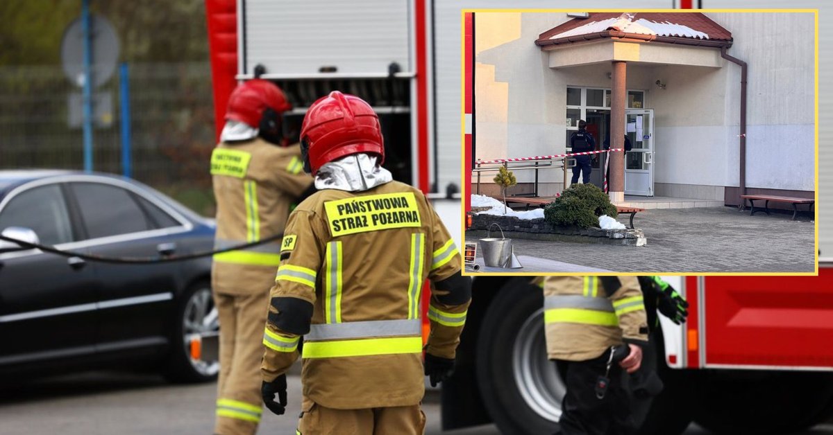 Ewakuacja szkoły w Wadowicach. Wyciekły odczynniki chemiczne - Onet