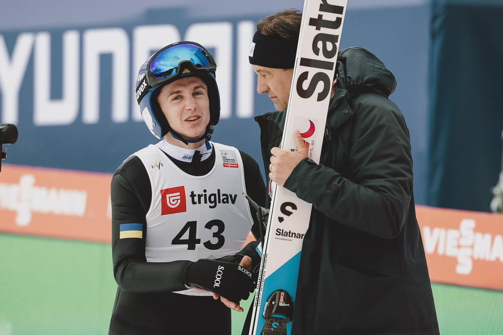 Jewhen Marusiak i Sandro Pertile Jewhen Marusiak i Sandro Pertile