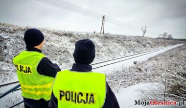 Patrolują okolice linii kolejowych. Wielka akcja służb - Oleśnica