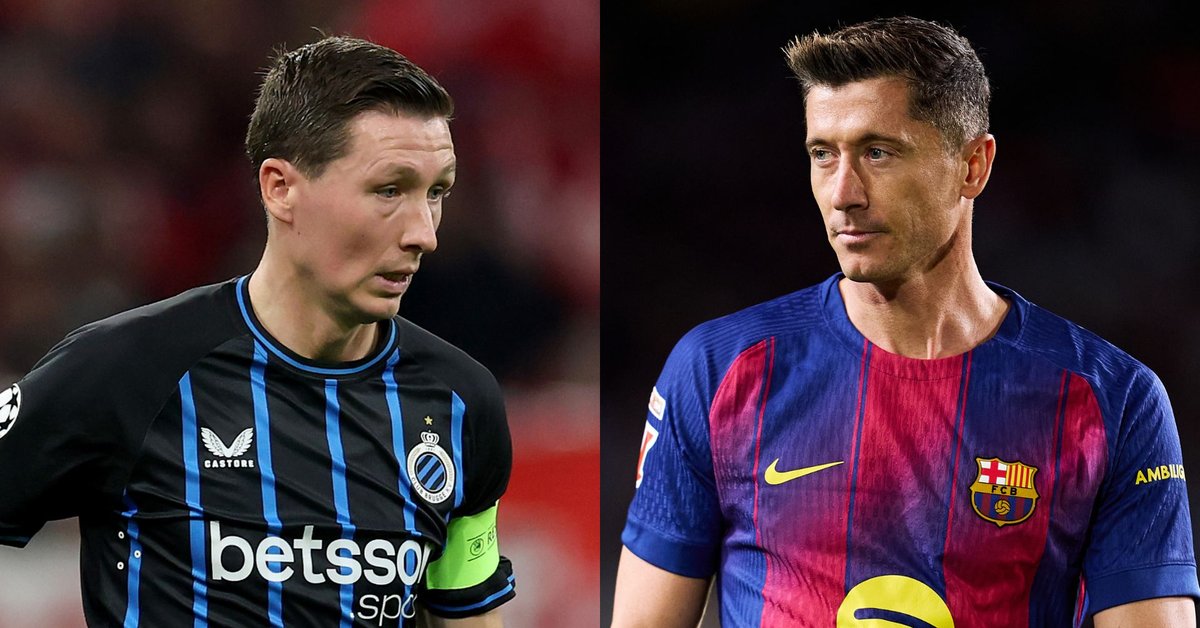Robert Lewandowski pomoże Barcelonie w meczu Club Brugge? Symulacja typuje - Przegląd Sportowy Onet