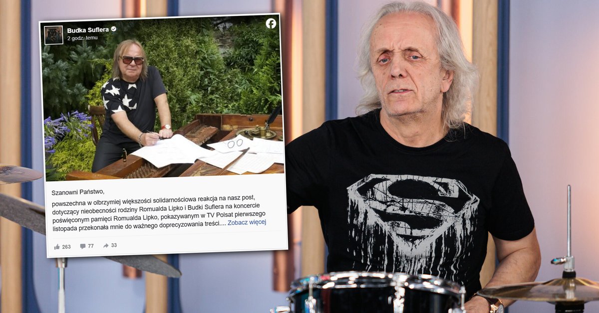 Koncert poświęcony pamięci Romualda Lipki bez Budki Suflera. "Odmówiono nam udziału" - Onet