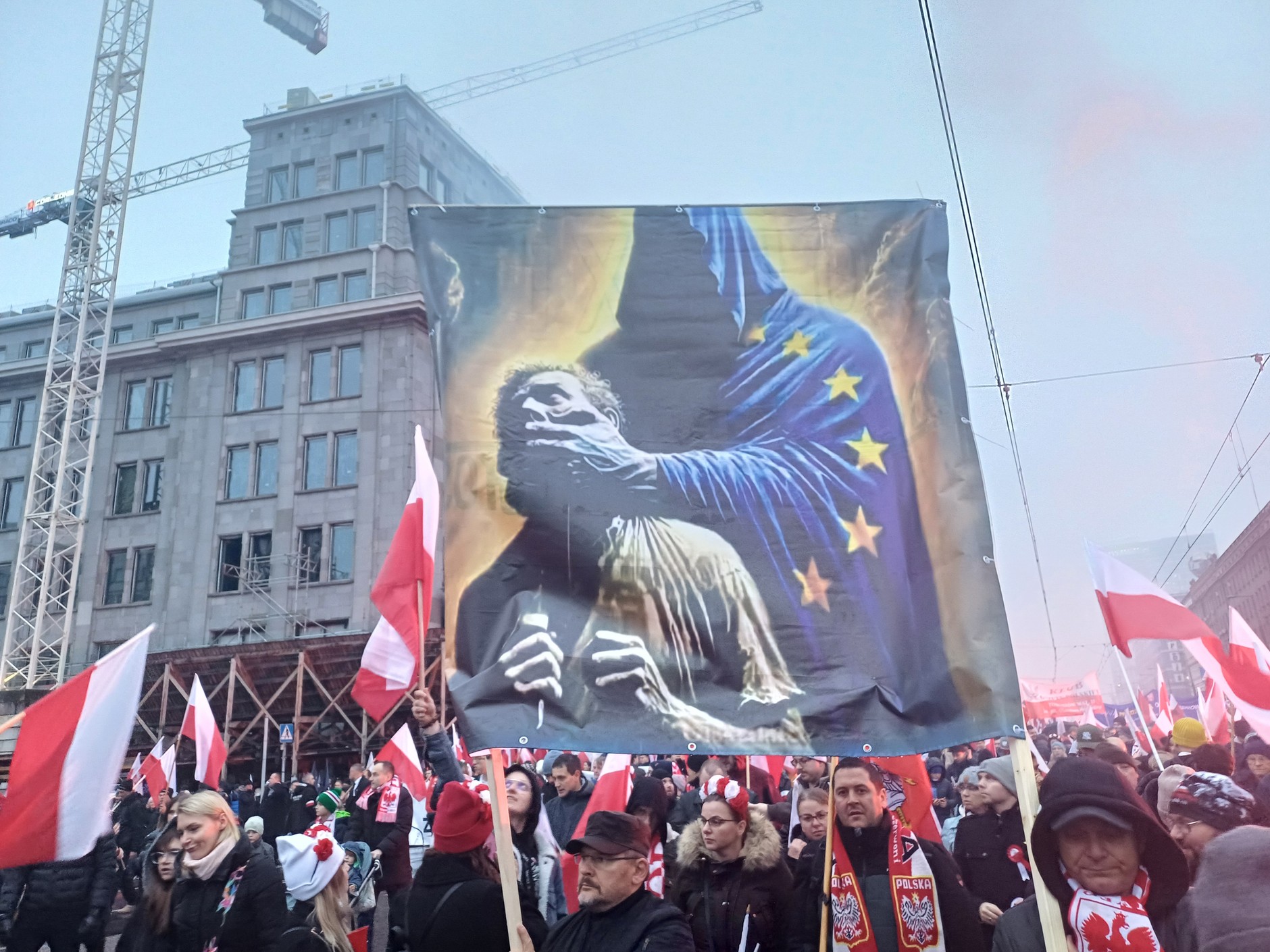 Marsz Niepodległości w Warszawie