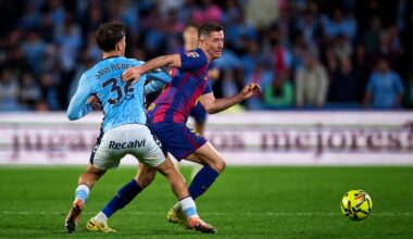 Robert Lewandowski i Wojciech Szczęsny ocenieni przez hiszpańskie media po meczu z Celtą Vigo - sport.tvp.pl