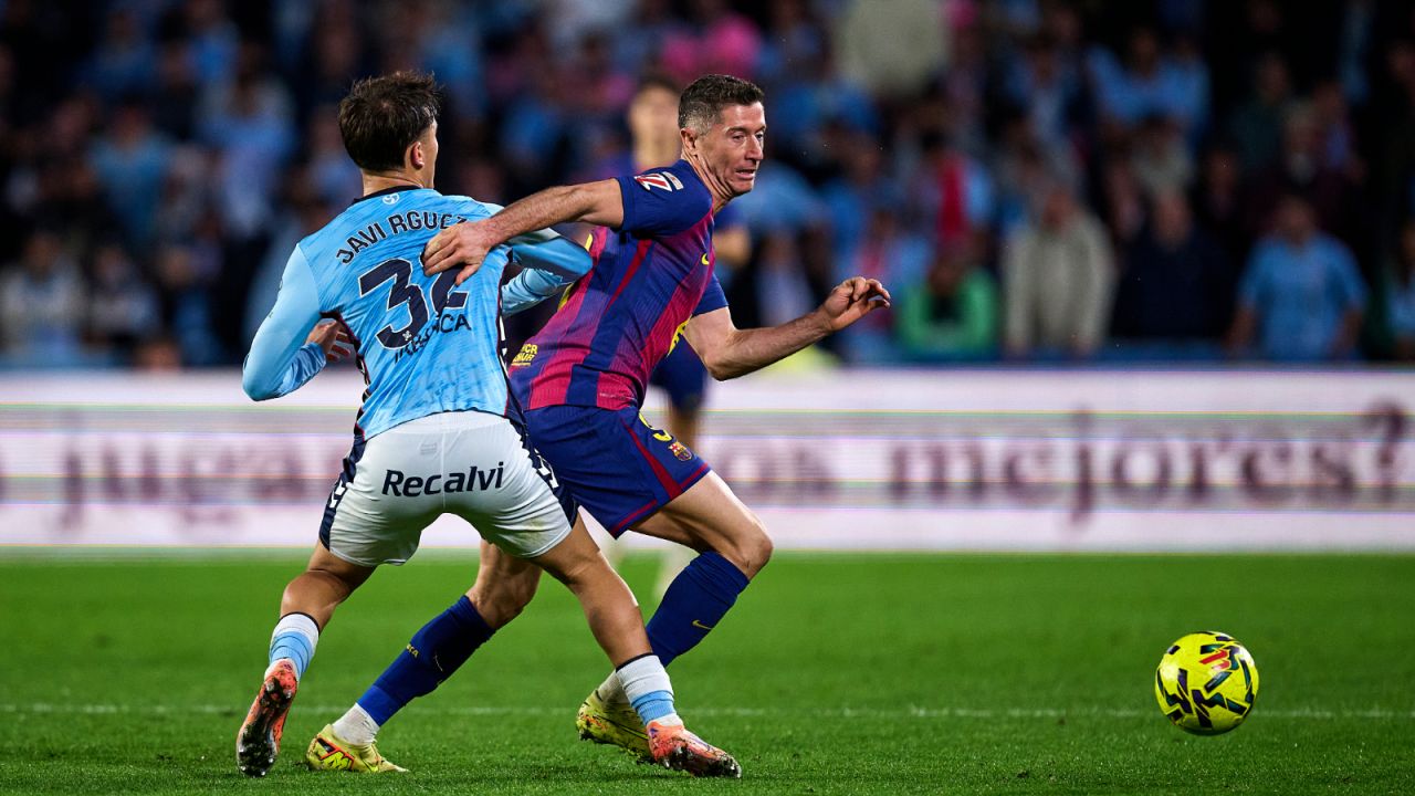 Robert Lewandowski i Wojciech Szczęsny ocenieni przez hiszpańskie media po meczu z Celtą Vigo - sport.tvp.pl