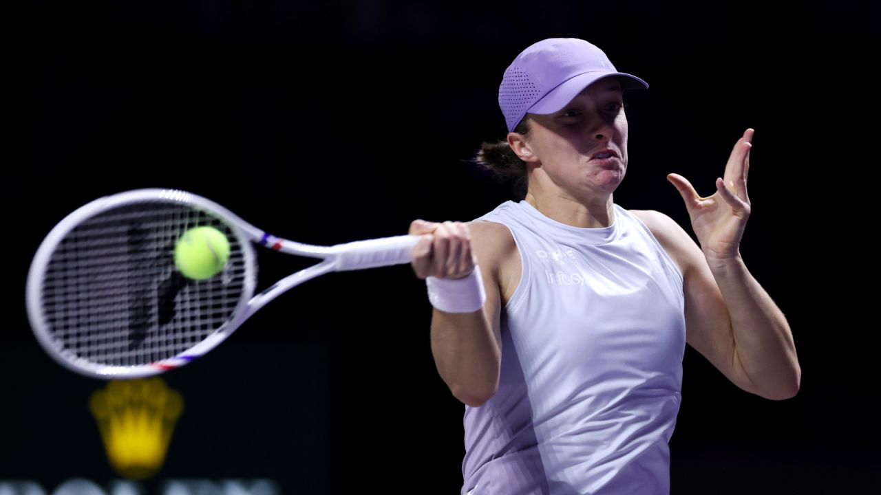 Iga Świątek i imponujące liczby po pierwszym meczu WTA Finals - sport.tvp.pl