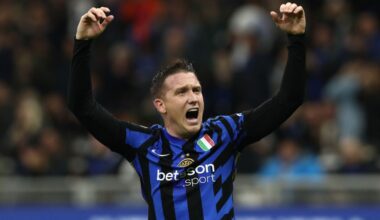 Piotr Zieliński z cudownym golem w meczu Interu z Hellasem Verona. Polak trafił prosto w okienko [WIDEO] - sport.tvp.pl