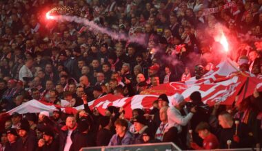 Rzucone race i zablokowana oprawa podczas meczu reprezentacji Polski. Policja zabrała głos - sport.tvp.pl