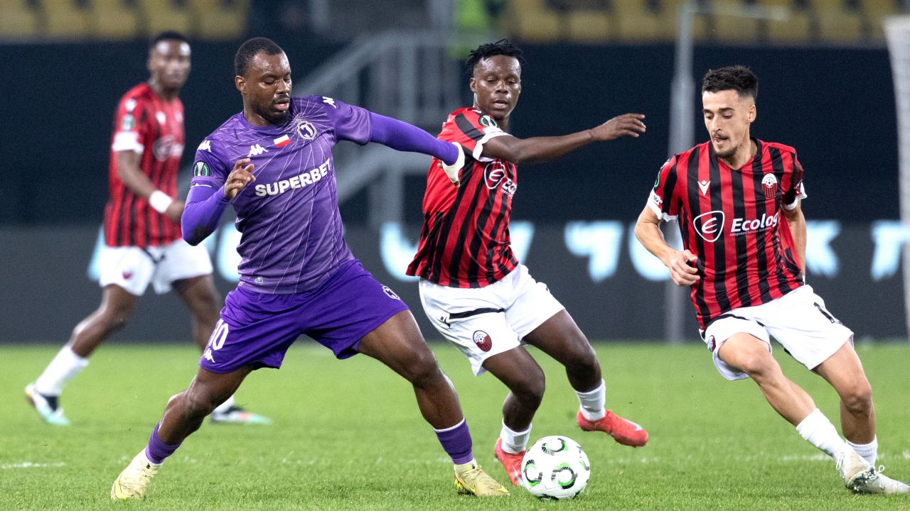 Liga Konferencji. Jagiellonia Białystok zremisowała na wyjeździe 1:1 z Shkendiją Tetowo - sport.tvp.pl