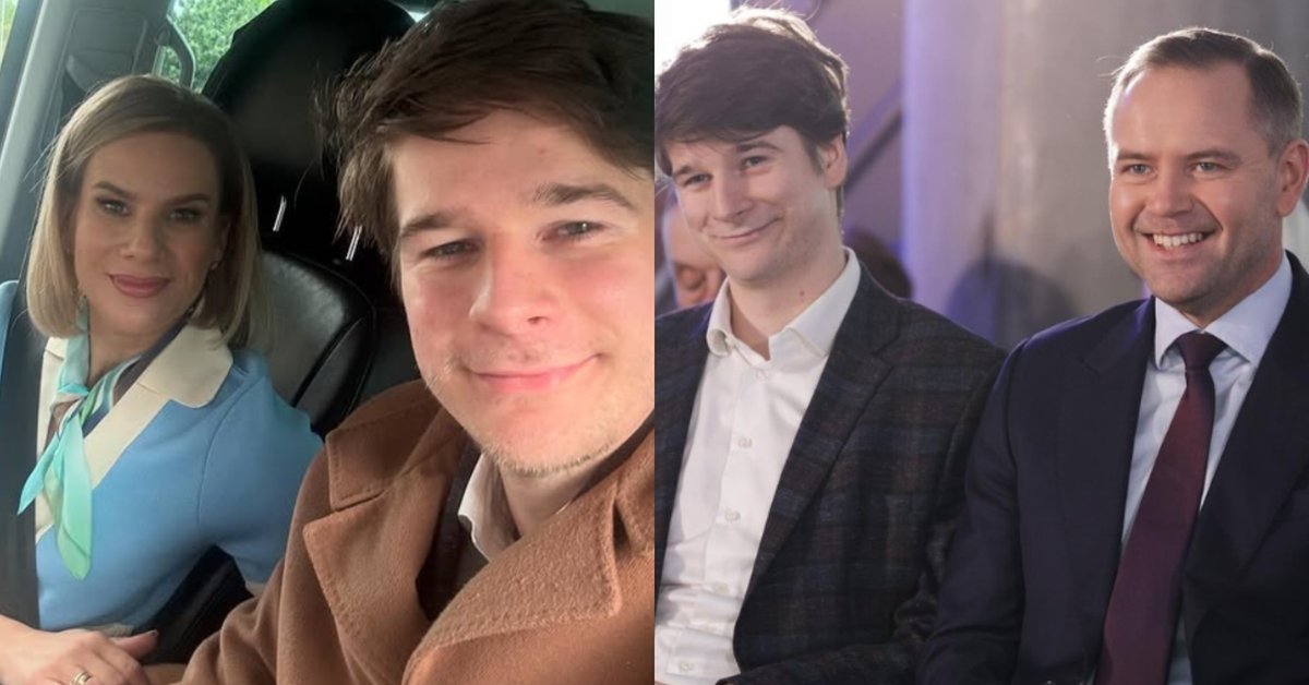 Marta Nawrocka i Daniel Nawrocki