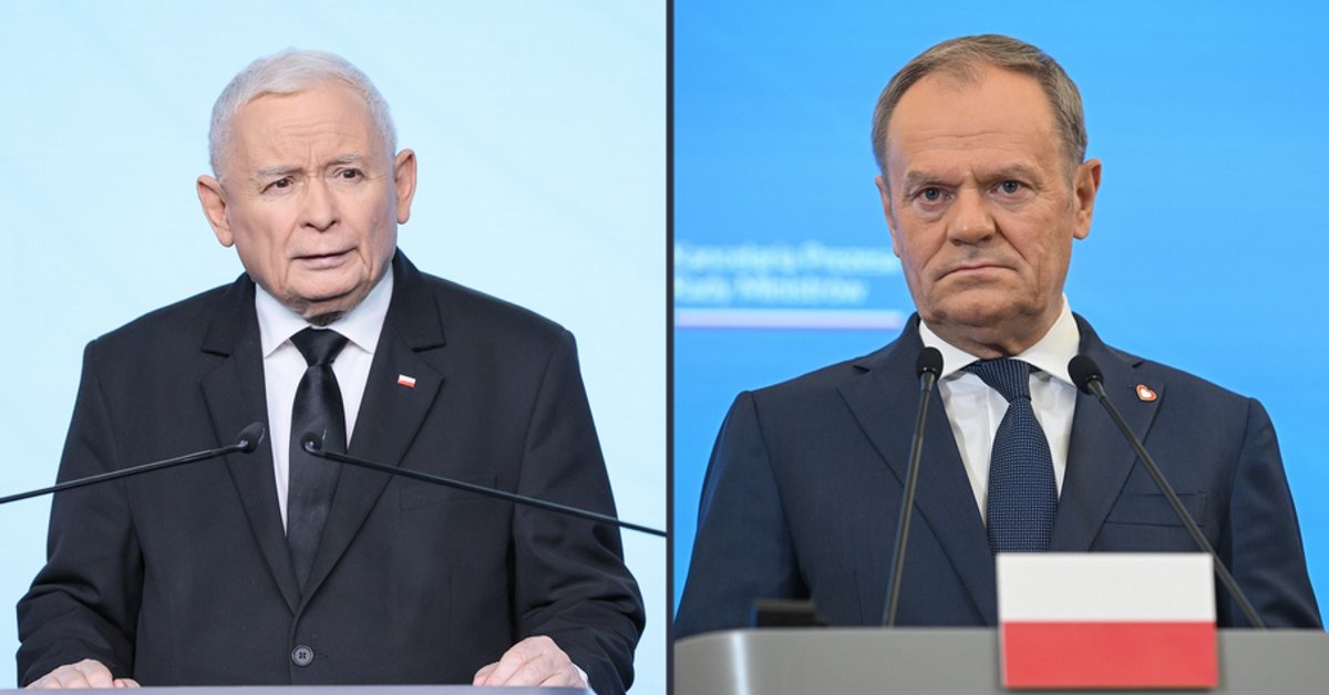 Jarosław Kaczyński i Donald Tusk