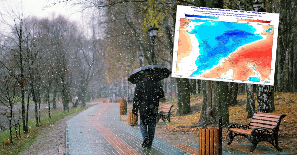 Za ok. tydzień temperatura w ciągu dnia ledwo przekroczy 0 st. C