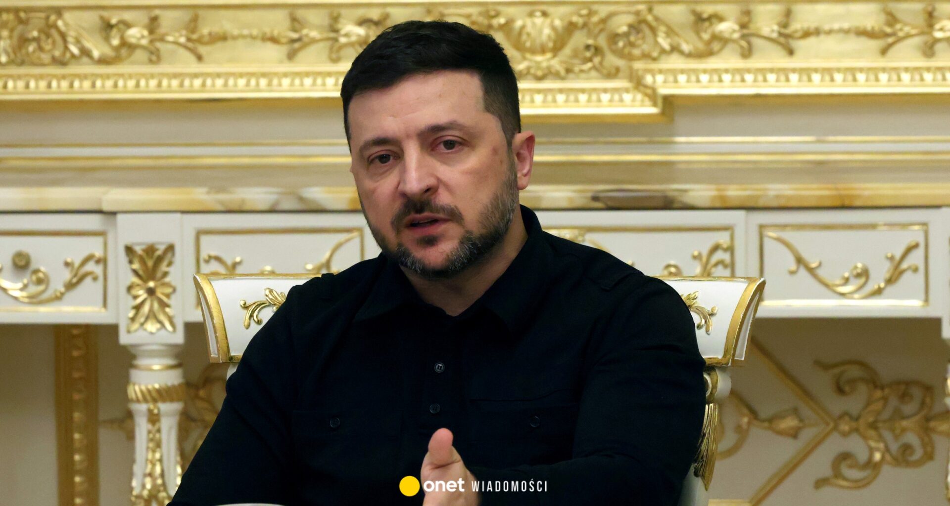 Wołodymyr Zełenski w wywiadzie o Trumpie. Podczas rozmowy odcięto prąd