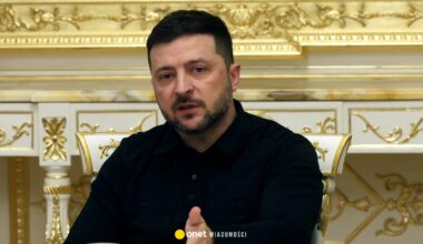 Wołodymyr Zełenski w wywiadzie o Trumpie. Podczas rozmowy odcięto prąd