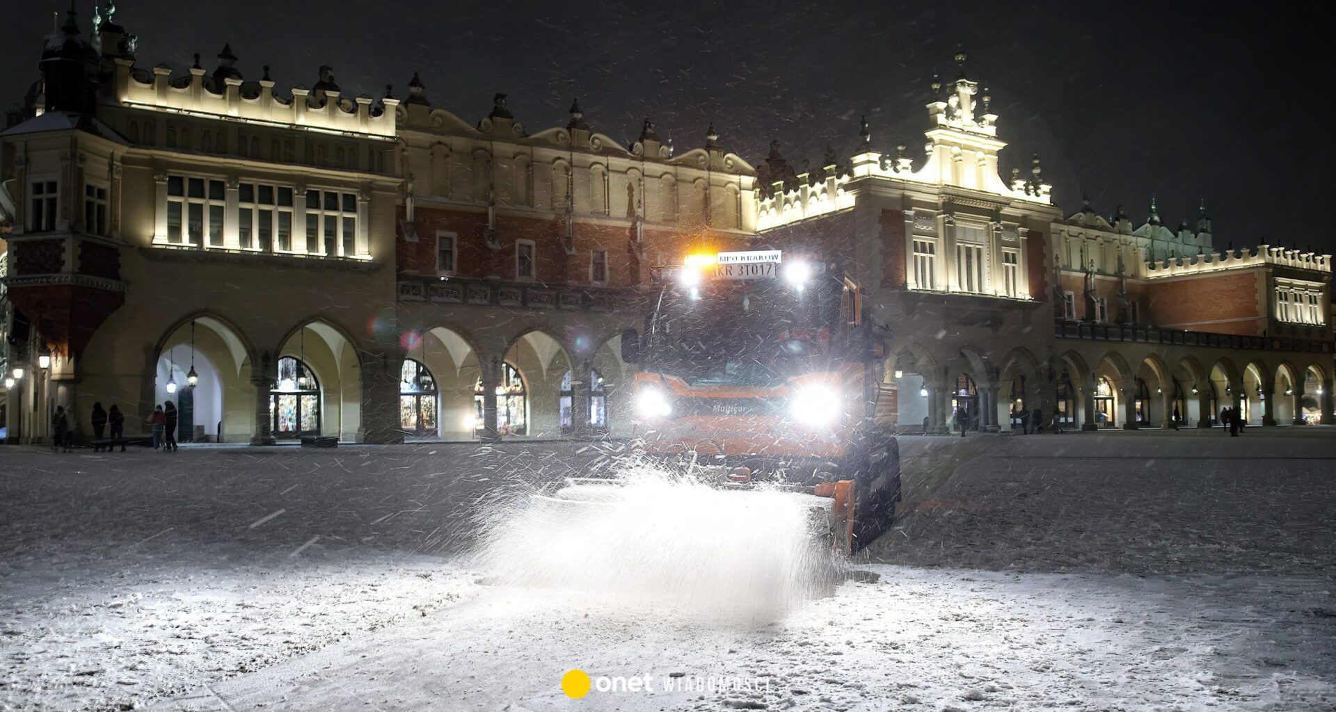 Małopolska pokryta śniegiem, -20 st. C w Sudetach. Podsumowanie nocy