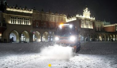 Małopolska pokryta śniegiem, -20 st. C w Sudetach. Podsumowanie nocy