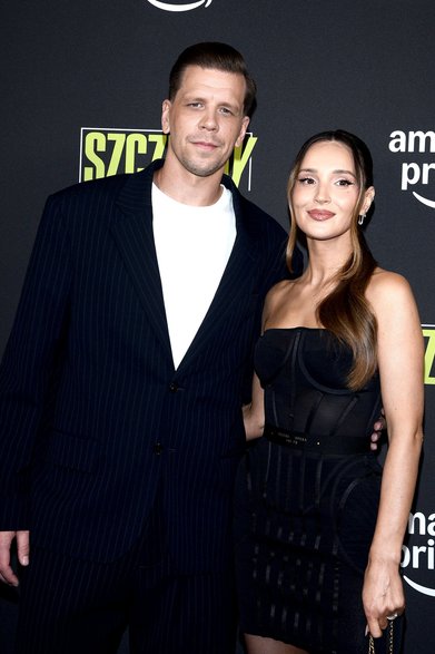 Wojciech Szczęsny i Marina Łuczenko-Szczęsna (2025 r.)